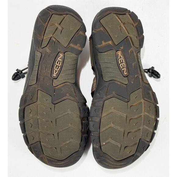 Keen Newport H2 Sandals Olive Green Waterproof Hiking Men’s Size 8 Trail Shoe - Picture 3 of 7
